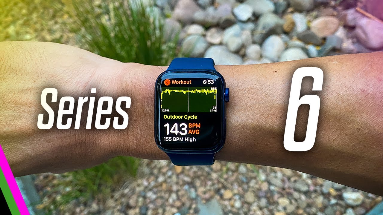 Apple Watch Series 6 // First Impressions, First Ride Report, and Blood Oxygen Test vs Garmin!