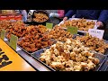 Korean Traditional Market Street Food Chicken Dakgangjung TOP 4 Korean Street Food