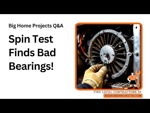 Squirrel Cage Spin Test Reveals Seized Bearings