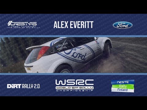 Alex Everitt | Crest Autosport | World Sim Rally Championship | Round 9 - Leg 2 @ Finland
