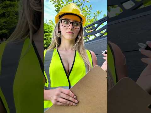 These are exactly the workers I would hire #adamrose #construction #smart #funny