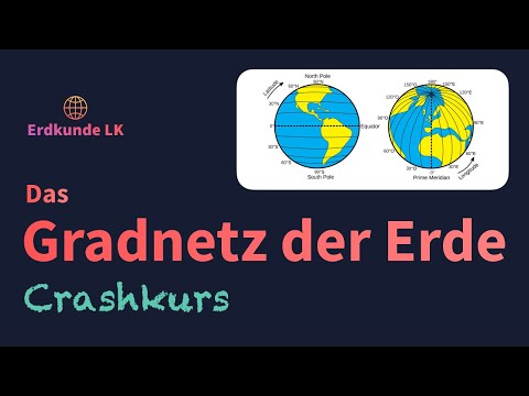 Das Gradnetz der Erde - Klausurtipps Erdkunde