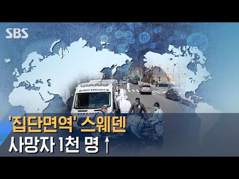 '집단면역' 스웨덴 사망자 1천 명↑…전문가 "대응 실패"