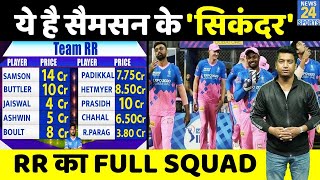 RR full squad IPL 2022 |  Rajasthan Royals full squad | IPL Auction 2022 | राजस्थान रॉयल्स