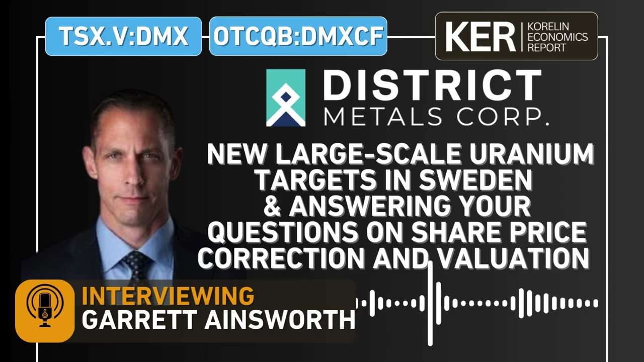 DMX - New Large-Scale Uranium Targets In Sweden, Share Price Correction & Valuation