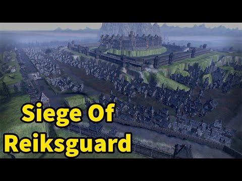 The Grand Siege Of Reiksguard - Epic Castle Custom Map | Warhammer Total War Gameplay
