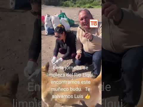 Alcalde de Vicuña denuncia que encontraron un muñeco vudú en limpieza del Río Elqui