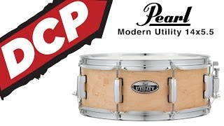 Video thumbnail for Pearl Modern Utility Maple Snare Drum 14x5.5 - Video Demo by Drum Center of Portsmouth