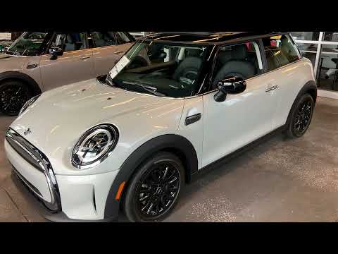 2022 WHITE SILVER MINI COOPER 2 DOOR HARDTOP