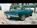 Plymouth Barracuda 1970 для GTA 5 видео 3