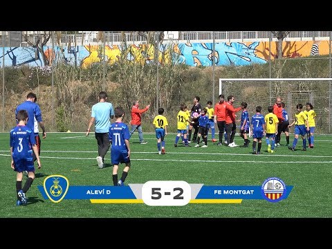 Resum de l'Aleví D - FE Montgat (5-2)