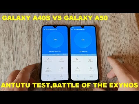 Galaxy A40S VS Galaxy A50 - ANTUTU Test! Battle of the Exynos!!