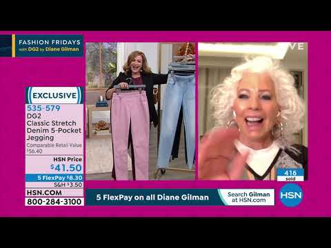 DG2 by Diane Gilman Classic Stretch Denim 5Pocket Jegging