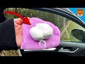 Wipe your Car Windshield with Shaving Cream and WATCH WHAT HAPPENS 💥