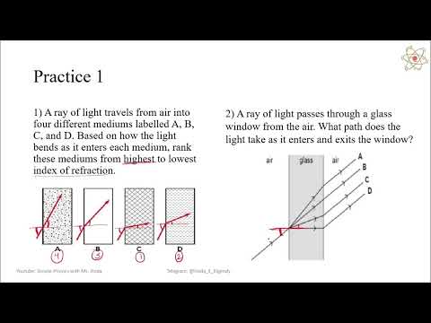 Module 16 - Lesson 3 - Refraction of Light