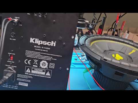 Klipsch R-112SW Repair