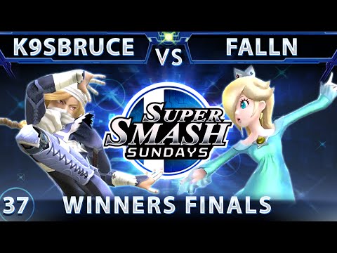 SSS 37 - 4GG K9sbruce (Sheik) Vs. NS falln (Rosalina) SSB4 Winners Finals - Sm4sh Wii U - Smash 4