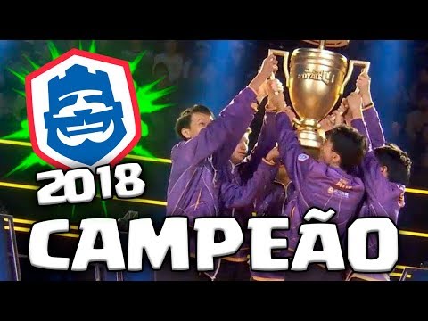 GRANDE FINAL DA CLASH ROYALE LEAGUE 2018!