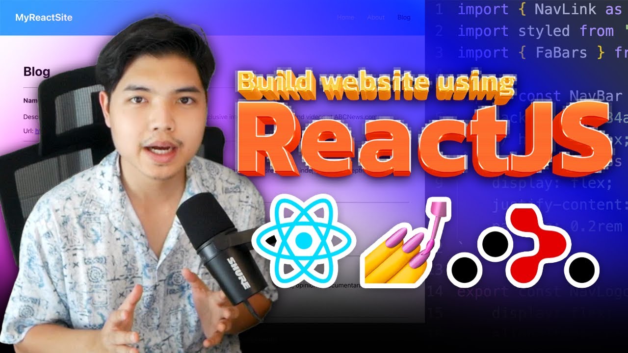 เรียนรู้การพัฒนาเว็บไซต์ด้วย ReactJS และ Styled Components พร้อม Deploy ขึ้น Netlify 👨‍💻💯