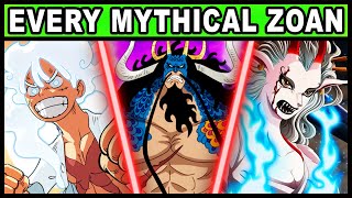 All 11 Mythical Zoan Users and Their Powers Explained! (One Piece Every Mythical Zoan Devil Fruit)
