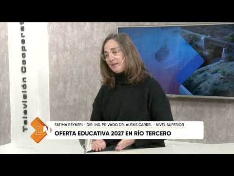 Oferta educativa 2027 en Rio Tercero, Fatima Reyneri