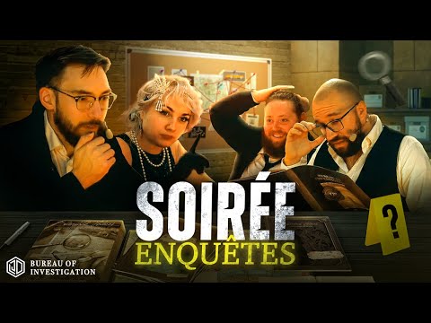 On enquête sur des affaires étranges avec les copains ! | Les Joueurs Du Dimanche