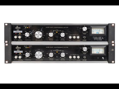 dbx 165 Compressor/Limiter Pair from Steven Miller