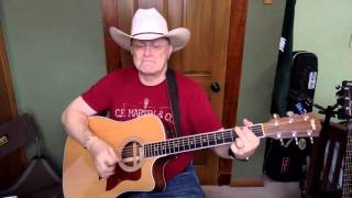 1975 -  Talk To Me  - Mickey Gilley vocal & acoustic guitar cover & chords