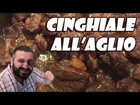 70 - Cinghiale all'aglio