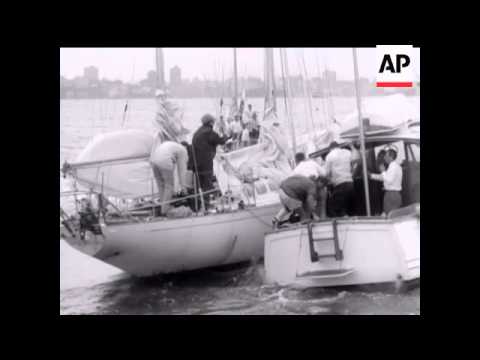 FRANCIS CHICHESTER ARRIVES - SOUND