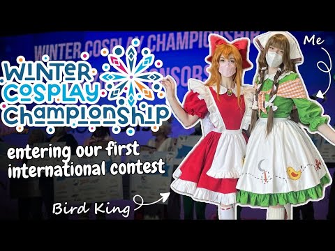 Entering my first international cosplay contest qualifier! Holiday Matsuri 2024