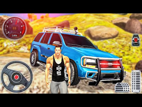 Offroad Jeep Prado Driving Simulator - Luxury SUV 4x4 3D - Android GamePlay #3