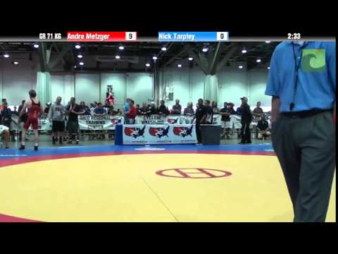 Greco GR 71 KG - Andre Metzger vs. Nick Tarpley