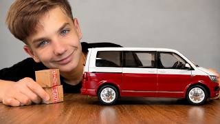 Volkswagen T6 Multivan (1:18) NZG diecast car | Full ASMR Review