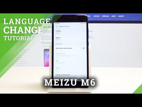 MEIZU M6 CHANGE LANGUAGE INSTRUCTIONS
