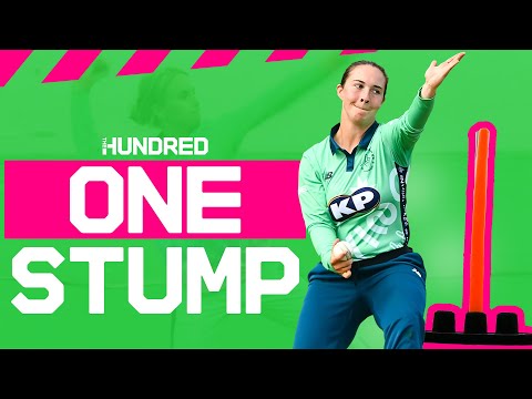 Oval Invincibles take on the ONE Stump Challenge! ☄️ | feat. Alice Capsey & Lauren Winfield-Hill