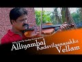 Alliyambal Kadavilannarakku Vellam Violin Cover Song Dream Violinst
