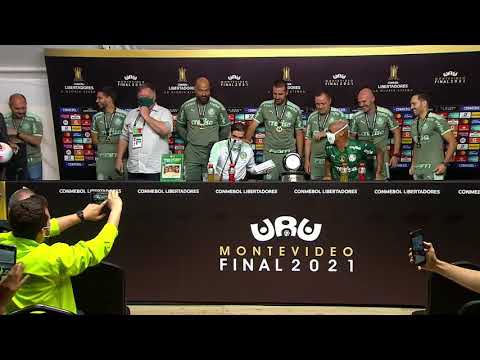 DEYVERSON CHORA E ABEL FERREIRA DESABAFA! Coletiva após o título do Palmeiras na Libertadores