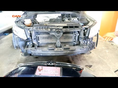 2009-2016 Volkswagen Tiguan - Front Bumper Replacement
