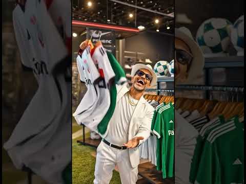 Camisas de futebol Corinthianos, São Paulo, Palmeira, Santos eTimes europeus
