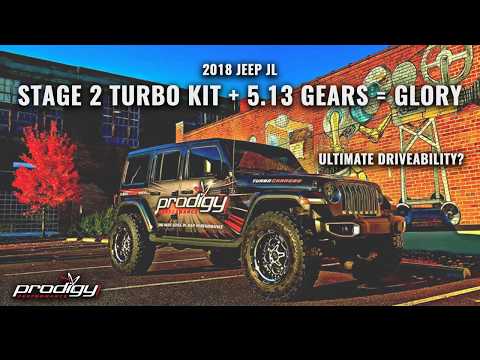 2018 Jeep JL Stage 2 Turbo + 5.13 Gears