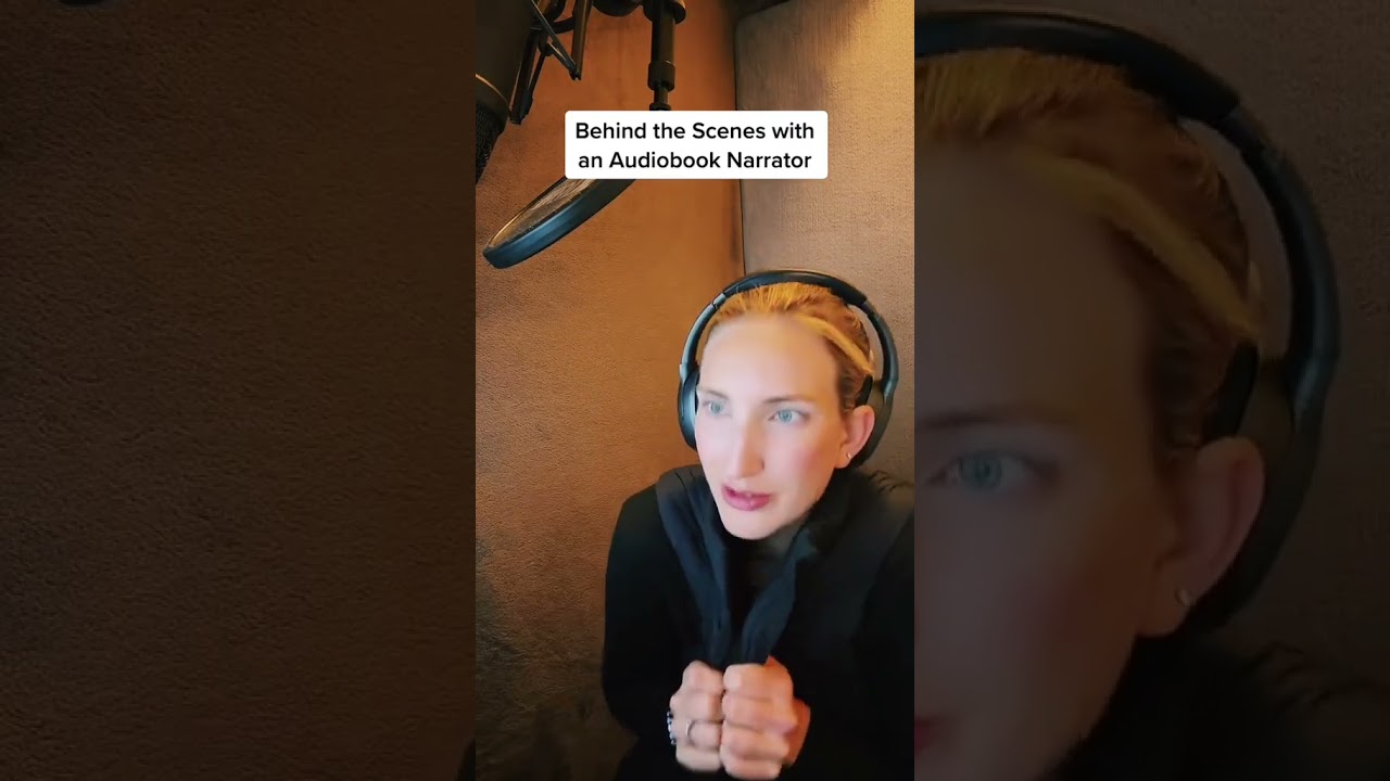 What it’s really like to narrate audiobooks professionally. (I think I growled at the end. 🥶)