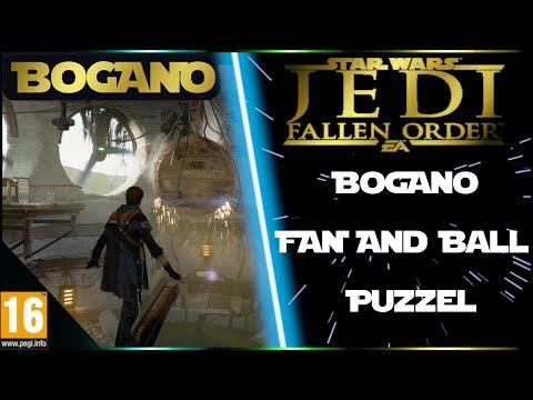 [SW] Star Wars Jedi Fallen Order Bogano Fan And Ball Puzzle | Bogdo Sinkholes Puzzel (Guide)