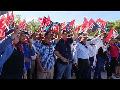 Inauguración tramo de carretera de 20 Kilometros San Juan de Limay Pueblo nuevo