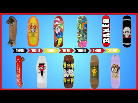 History of Skateboard Shapes - 2x4, Crazy Shapes, Popsicles, 90s Brands, Tech, & more