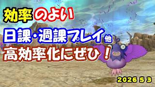 【ドラクエ10生配信No.314】効率のよい日課・週課など　2026.5.3