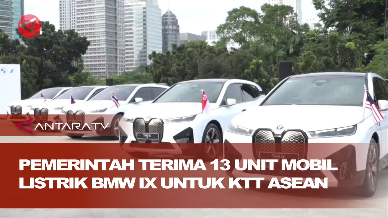 Pemerintah terima 13 unit mobil listrik BMW iX untuk KTT ASEAN