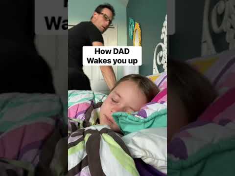 How parents wake you up #shorts