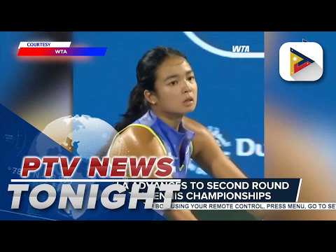 Alex Eala advances to 2nd round of Dubai Tennis Championships