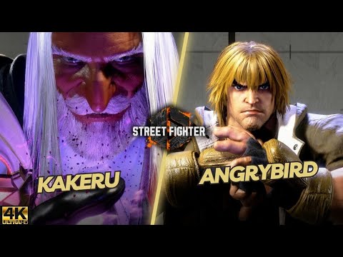 SF6 ▰4K▰Kakeru【JP】Vs AngryBird【Ken】【Street Fighter 6】